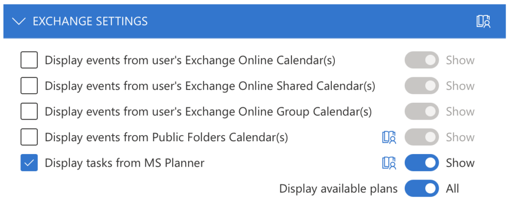 view Microsoft planner in virto calendar