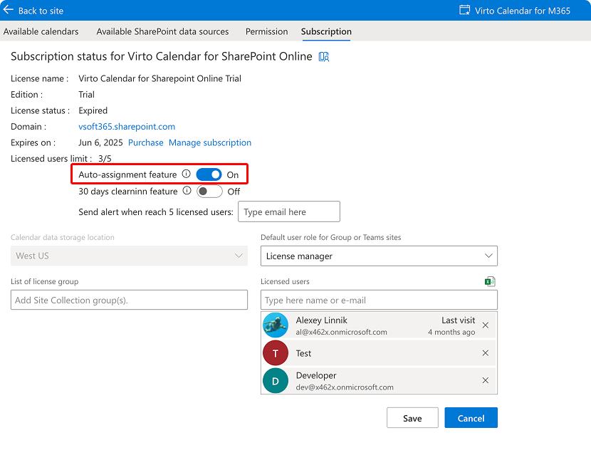 licensing-auto-assignment