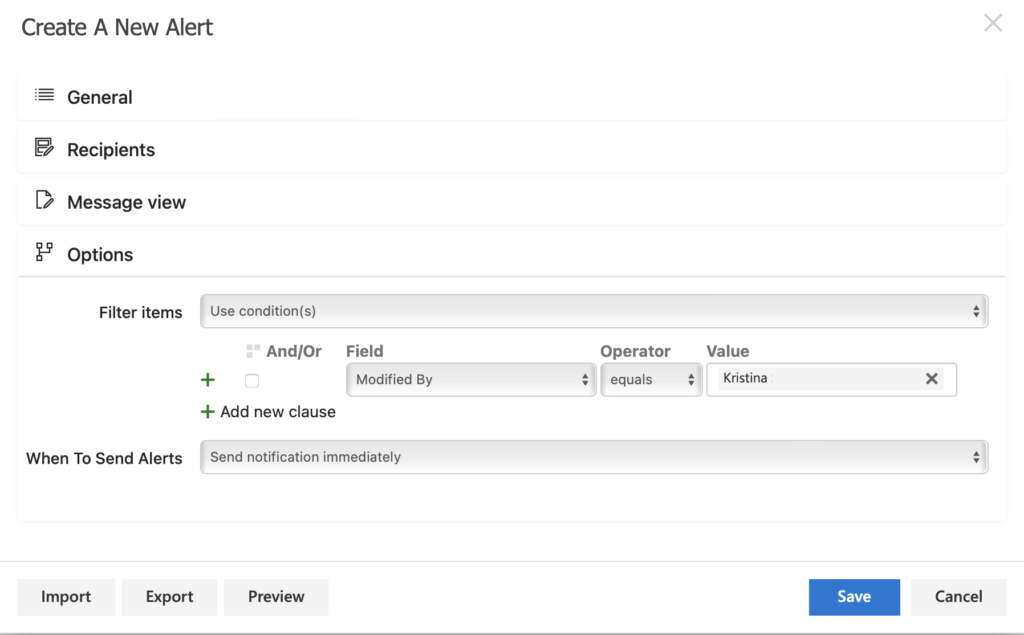 using_virto_alerts_&_reminder_app_for_sharepoint_lists_6
