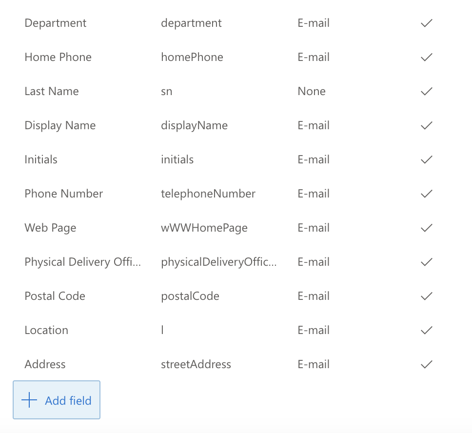 If you scroll down, you can see "+Add field" button. By clicking it, you can create your own field(s).